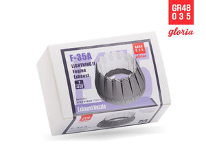 Gloria GR48035 F-35A Exhaust Nozzle TAMIYA 1/48 – immagine 3