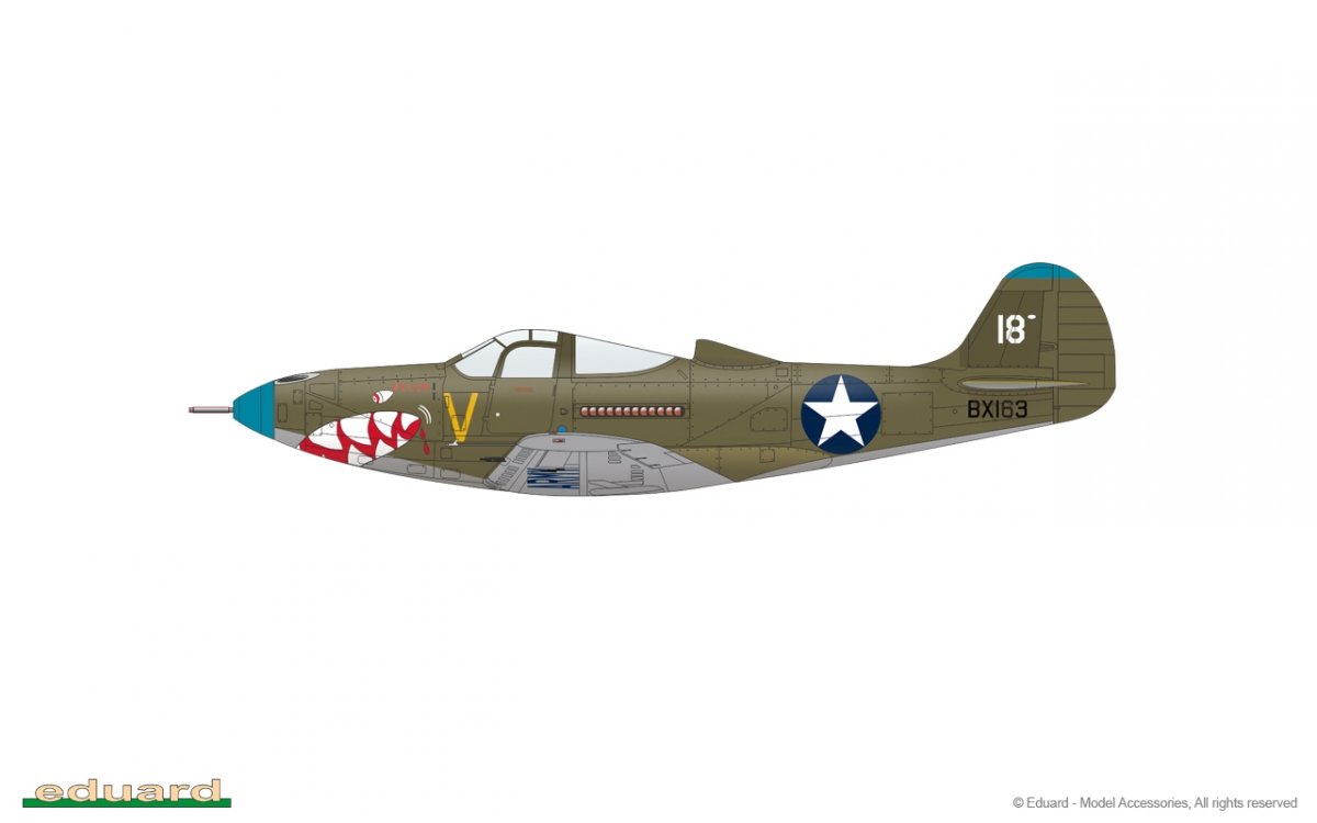 Eduard 8092 P-400 1/48 – Bild 11