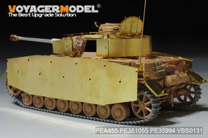 Voyager modèle PEA455 Panzer allemand de la seconde guerre mondiale.IV Ausf.H première version Schurzen (GP) 1/35 – image 3
