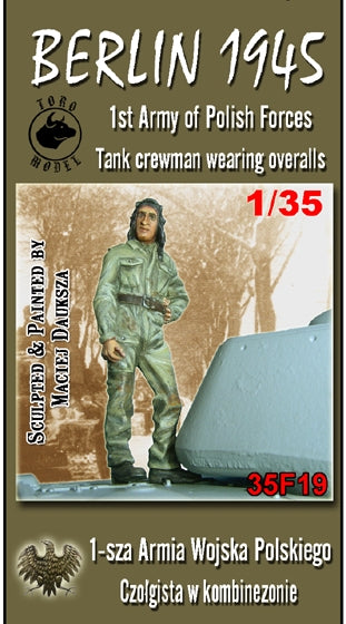 Toro 35F19 Berlin 1945 - Czołgista w Kominezonie 1/35