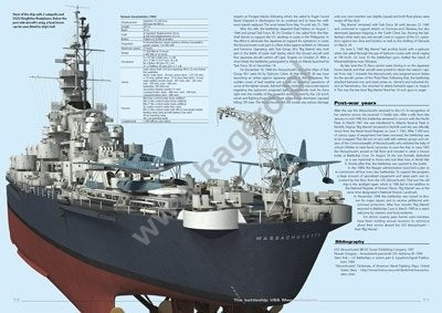 Kagero 16027 The Battleship USS Massachusetts EN – imagen 2