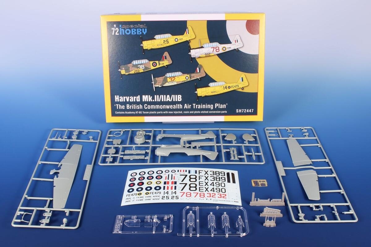Special Hobby 72447 Harvard Mk.II/ IIA/ IIB &amp;#39;The British Commonwealth Air Training Plan&amp;#39; 1/72 – immagine 2