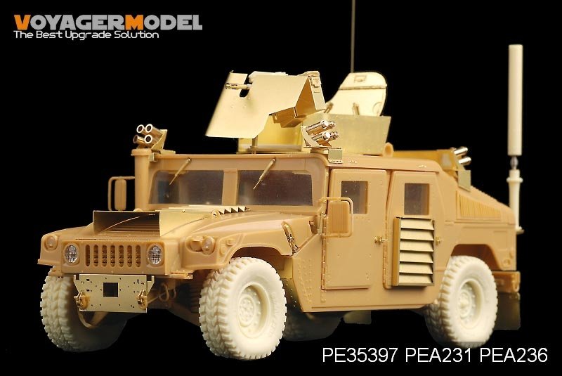 Voyager Model PE35397 Modern USMC HUMVEE M1114 w/CIP/smoke discharge for Bronco 35080 1/35 – imagen 10