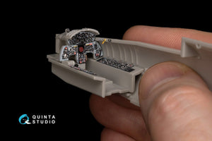 Quinta Studio QD48150 F-104S 3D-Printed &amp;amp; coloured Interior on decal paper (Hasegawa) 1/48 – Bild 4