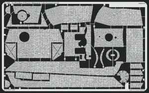 Eduard 35393 Panther Ausf. G early Zimmerit Horizontal 1/35 Tamiya – imagen 2