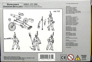 Hat 8231 Swedish Artillery 1/72
