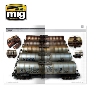 AMMO of Mig Jimenez 6250 MODELLING SCHOOL - RAILWAY MODELING: PAINTING REALISTIC TRAINS – immagine 3