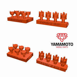 Yamamoto Model Parts YMPTUN70 Jeu de 4 dispositifs d&amp;#39;allumage pour 4 cylindres 1/24