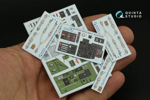 Quinta Studio QD32127 A-26B 3D-Printed &amp;amp; coloured Interior on decal paper (Hobby Boss) 1/32 – immagine 2