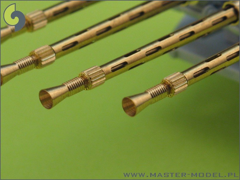 Master AM-24-001 British Mk 2 Browning .303 caliber (7,7mm) (4pcs) 1/24 – immagine 2