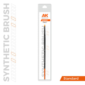 AK Interactive AKB001 AK SYNTHETIC BRUSH – FLAT 1 – Bild 3