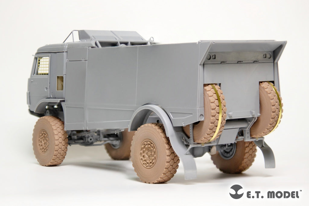 E.T. Model E35-318 KAMAZ-43509 “KAMAZ-MASTER” Truck For ZVEZDA 3657 1/35 – zdjęcie 4