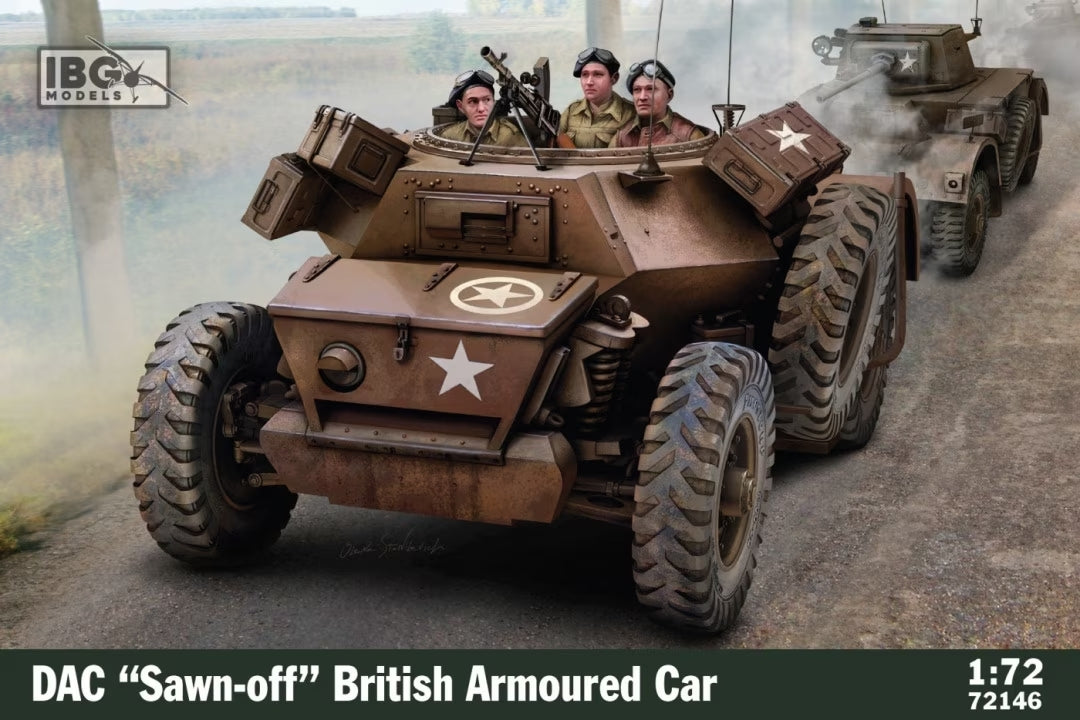 IBG 72146 DAC Sawn-Off Britsh Armored Car 1/72