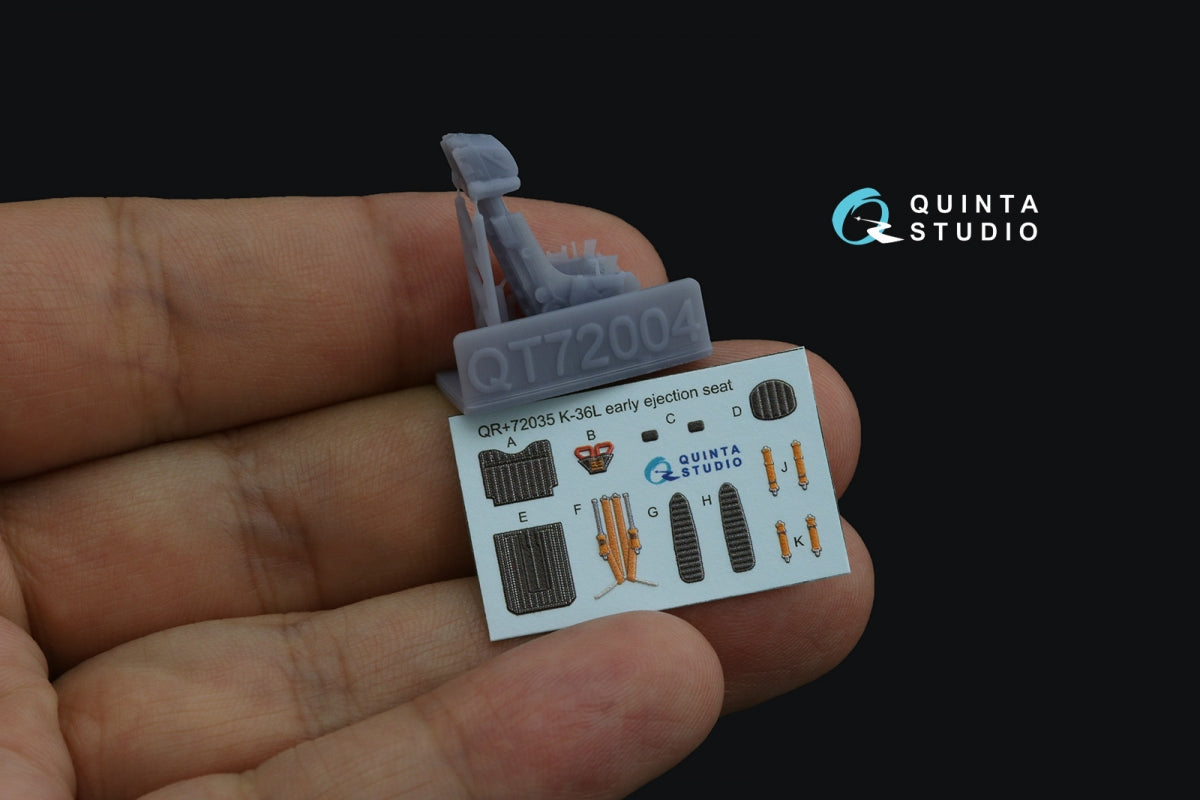 Quinta Studio QR+72035 K-36L (early) ejection seat (for Su-25 aircraft until 2007) (All kits) 1/72 – imagen 2