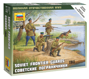Zvezda 6144 Gardes-frontières soviétiques 1/72