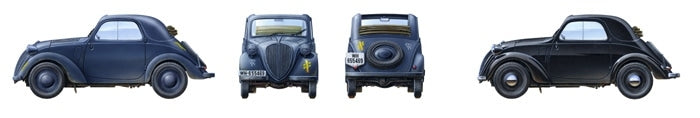 Tamiya 35321 Simca 5 Voiture d&amp;#39;état-major (1/35) – image 8