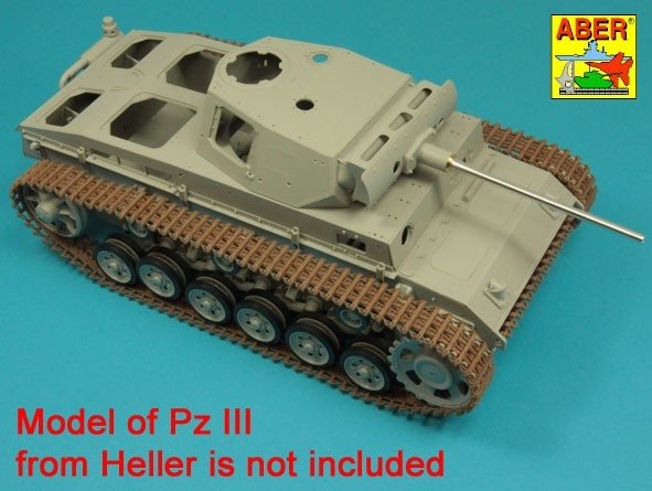 Aber 16L-22 German barrel 50mm KwK 39 L/60 forPz.Kpfw.IIIAusf.J (late), L, M 1/16 – zdjęcie 7