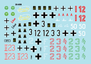 Star Decals 35-858 German Tanks in Italy 5 1/35 – imagen 3