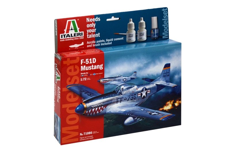 Italeri 71086 F51 D MUSTANG Zestaw modelarski