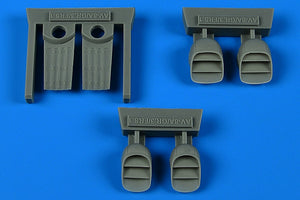 Aires 7385 Harrier AV-8A/GR.1/GR.3/FRS.1 buses d&amp;#39;échappement Italeri 1/72