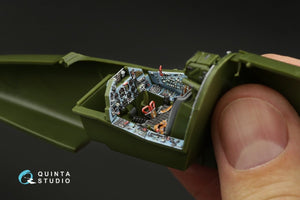 Quinta Studio QD48249 Su-25 3D-Printed &amp;amp; coloured Interior on decal paper (Zvezda) 1/48 – immagine 5