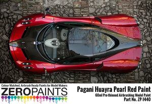 Zero Paints ZP-1440 Pagani Huayra Pearl Red Paint 60ml – immagine 5