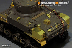 Voyager Model PE35934 WWII US M3 Stuart light tank basic For TAMIYA 35360 1/35 – imagen 9
