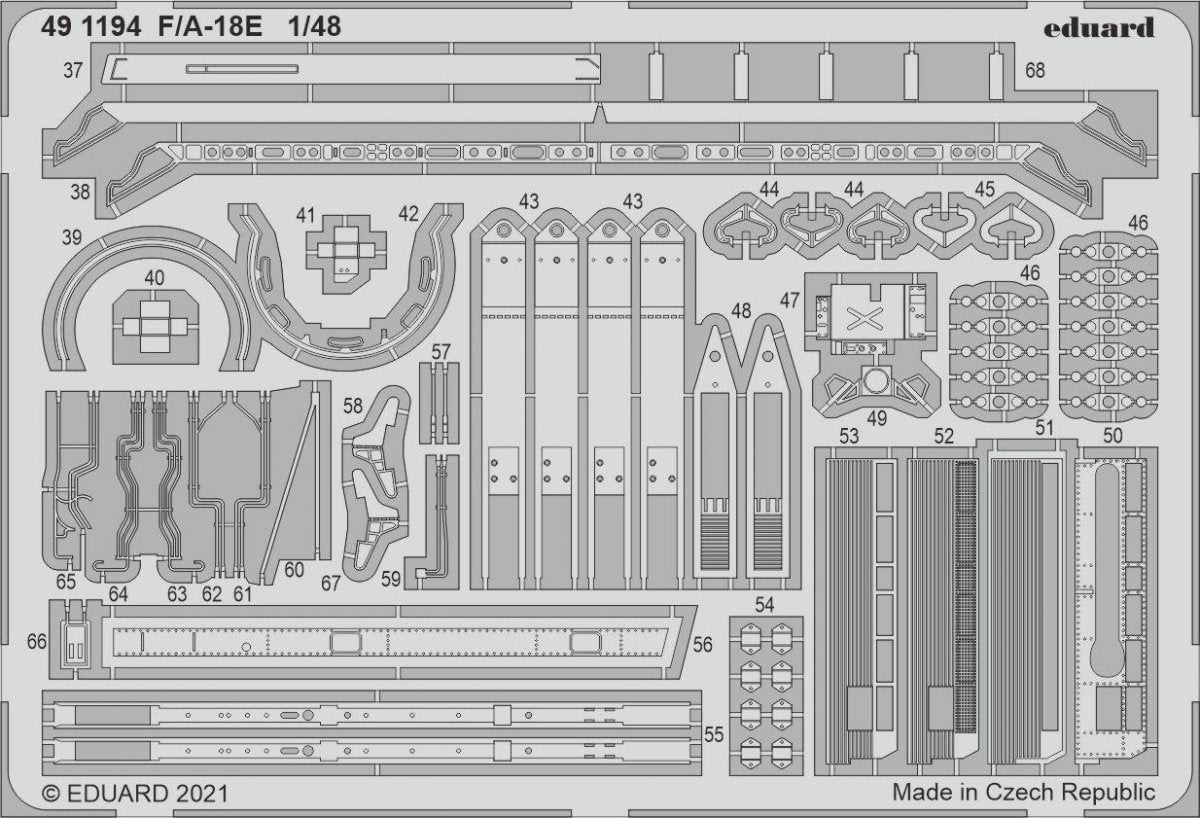 Eduard BIG49302 F/A-18E MENG 1/48 – zdjęcie 2