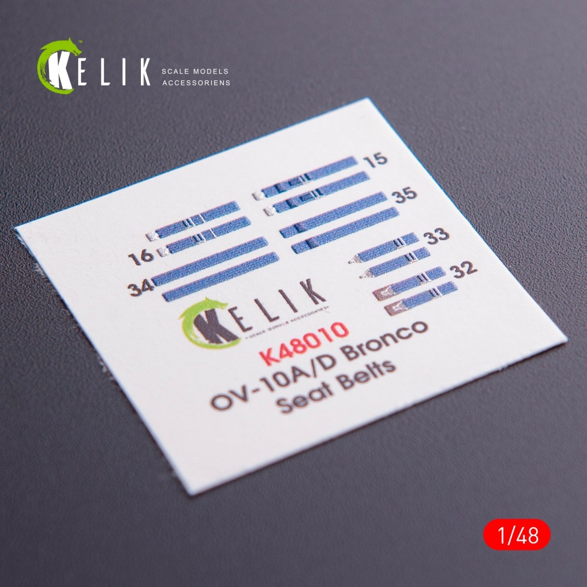 KELIK K48011 OV-10D+ BRONCO INTERIOR 3D DECALS FOR ICM KIT 1/48 – immagine 5