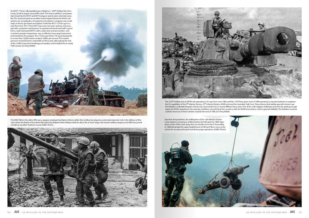 AK Interactive AK130007 AMERICAN ARTILLERY IN VIETNAM EN – imagen 10