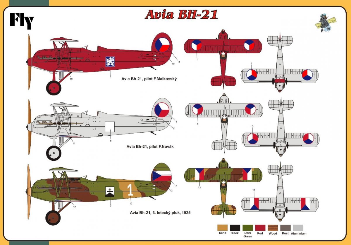 Fly 72011 Avia BH-21 1/72 – imagen 6