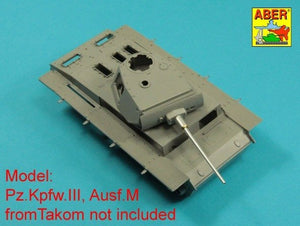 Aber 35L-316 Lufa 50mm KwK39l/60 do czołgu Panzer III J póżny 1/35 – imagen 6