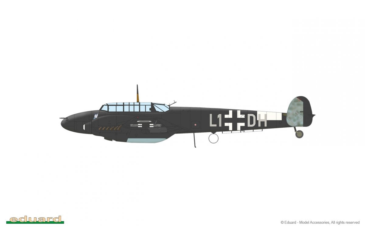 Eduard 8209 Bf 110C 1/48 – zdjęcie 15