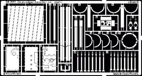 Eduard 35366 Sturmtiger interior 1/35 Tamiya – imagen 2