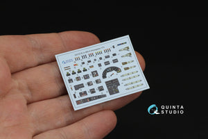 Quinta Studio QD72218 Ju 88A-4 3D-Printed &amp;amp; coloured Interior on decal paper (Hasegawa) 1/72 – Bild 7