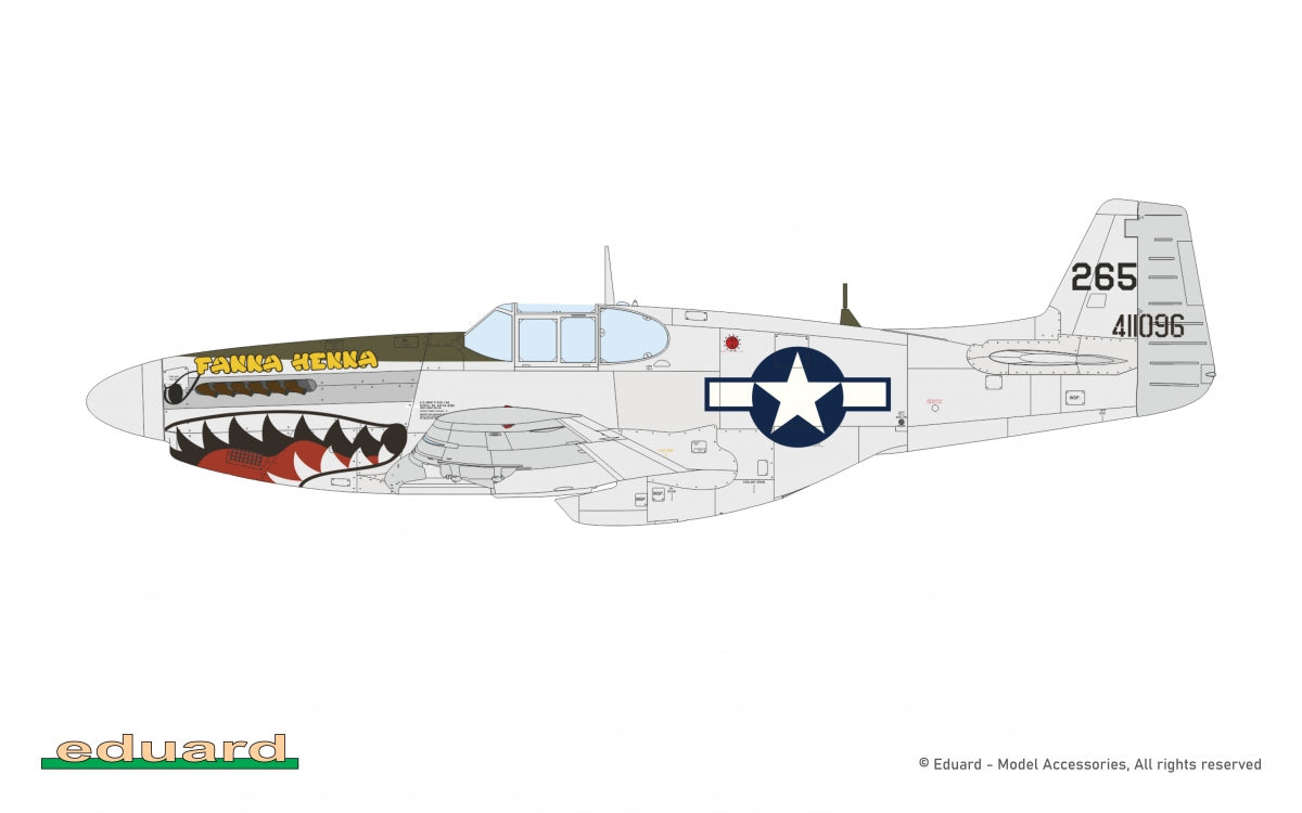 Eduard 82108 P-51B/ C Mustang w/ dorsal fin 1/48 – Bild 11