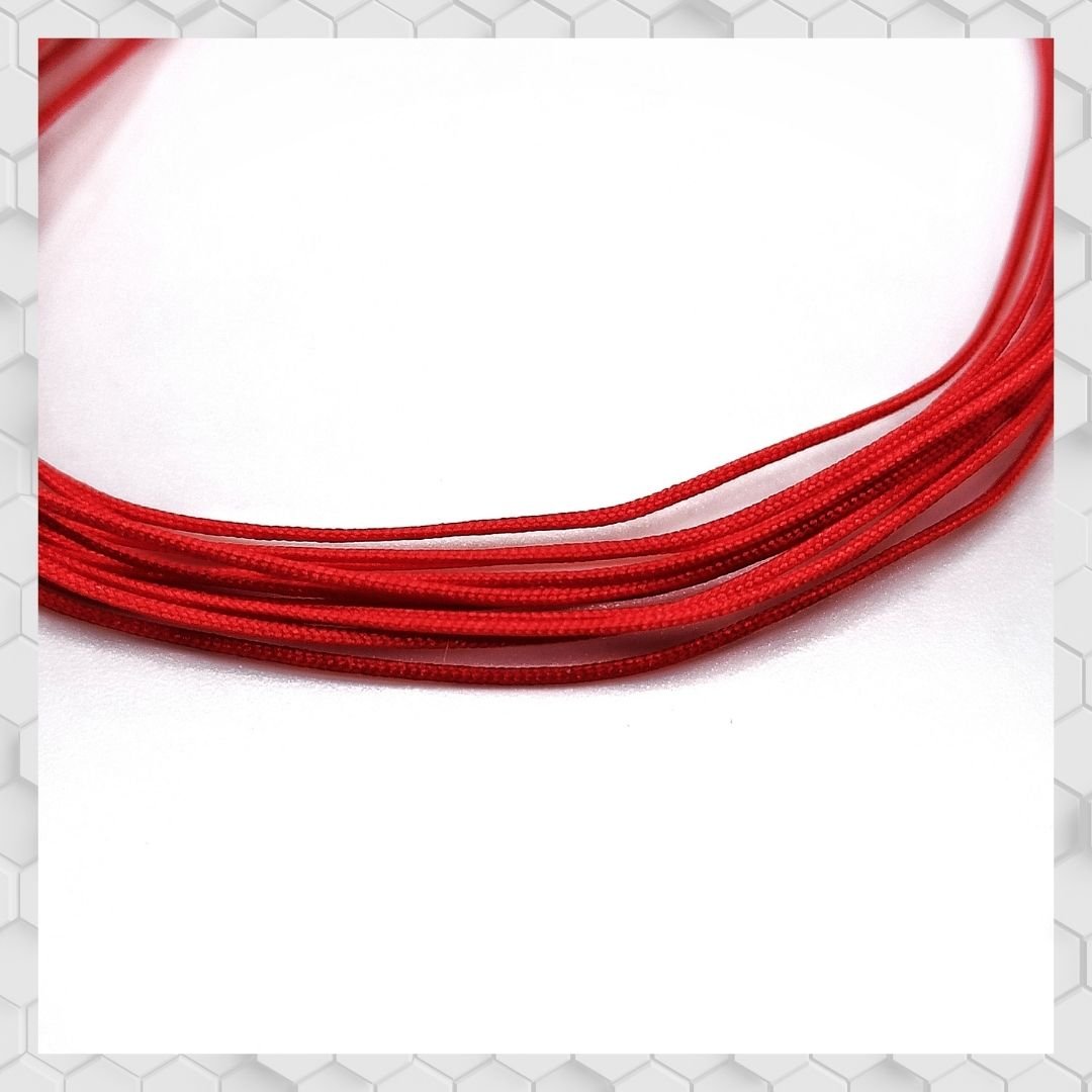 Yamamoto YMPTUN104 Braided Hose Line Red 0.4 mm – image 2