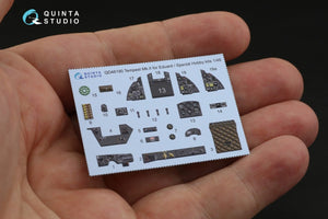 Quinta Studio QD48190 Tempest Mk.II 3D-Printed &amp;amp; coloured Interior on decal paper (Eduard) 1/48 – imagen 7