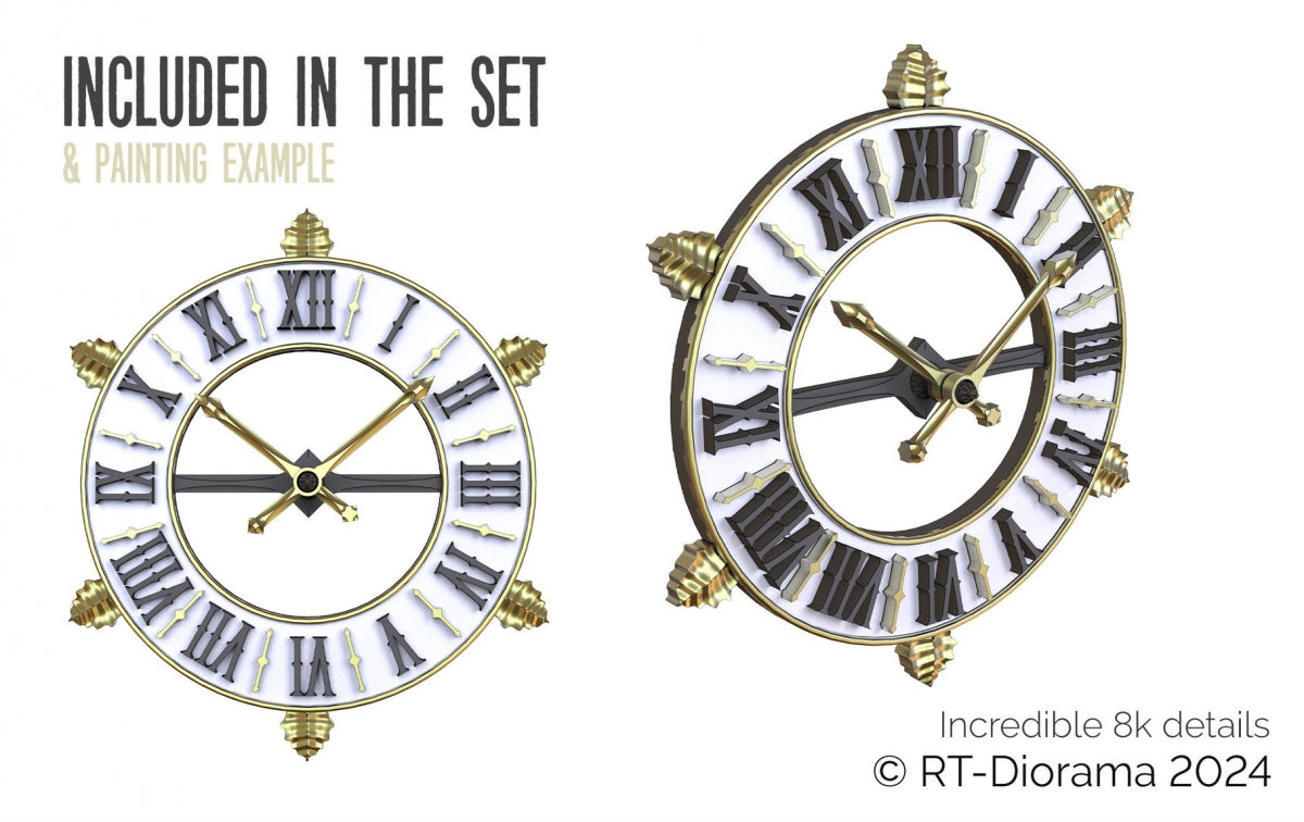 RT-Diorama 35433 Tower clock 1/35 – Bild 2