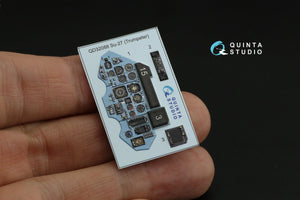Quinta Studio QDS-32088 Su-27 3D-Printed &amp;amp; coloured Interior on decal paper (Trumpeter) (small version) 1/32 – imagen 7