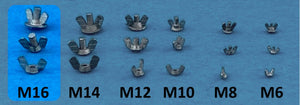 Point of no Return 1623006 Nakrętki motylkowe M16 / M16 wing nuts 1/16 – zdjęcie 2