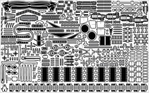 Pontos 35010F1 USS BB-64 Wisconsin 1991 Detail Up Set 1/350 – Bild 7