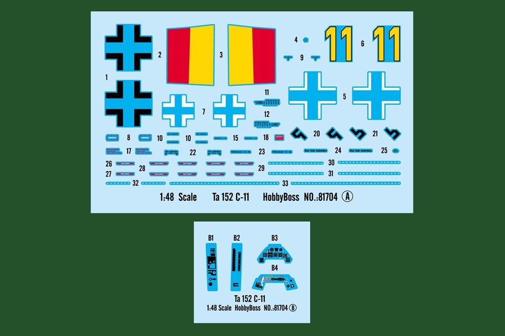 Hobby Boss 81704 Focke-Wulf Ta 152C-11 1/48 – imagen 4