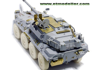 E.T. Model E35-006 Modern Italian B1 Centauro Tank Destroyer (For TRUMPETER 00386) 1/35 – imagen 10