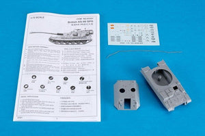 Trumpeter 07221 U. K. AS-90 SPG 1/72 – imagen 2