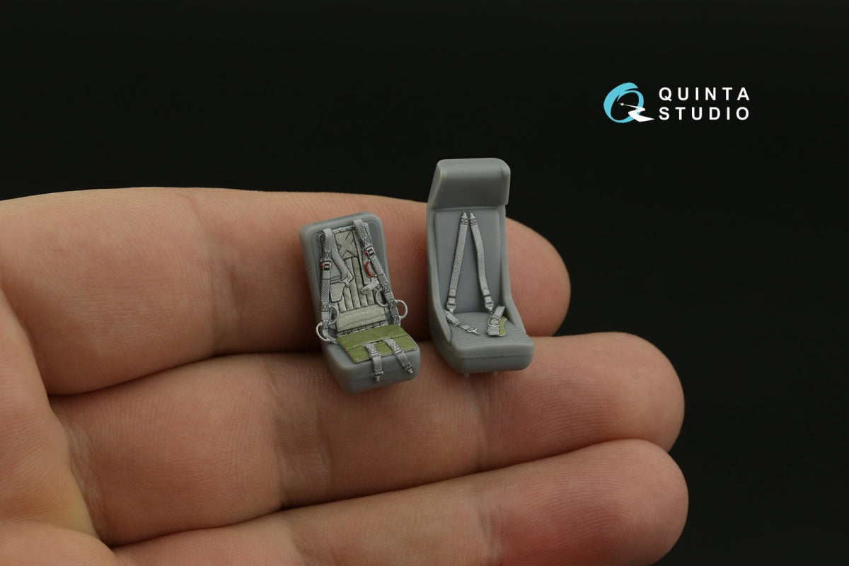 Quinta Studio QD48406 Mi-24 Nato Hind 3D-Printed &amp;amp; coloured Interior on decal paper (Trumpeter) 1/48 – zdjęcie 3