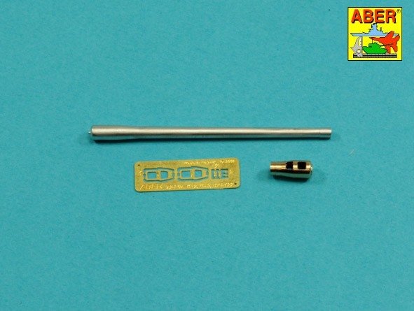 Canon Aber 72L-04 de 122 mm D-25T pour chars soviétiques IS-2, IS-3, ISU-122S / Canon de char soviétique de 122 mm D-25T pour IS-2, IS-3, ISU-122S à l'échelle 1/72