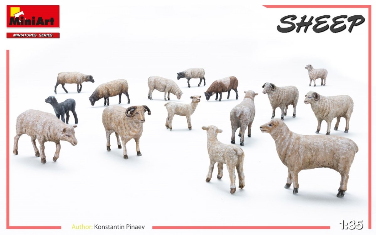 MiniArt 38042 SHEEP 1/35 – zdjęcie 6