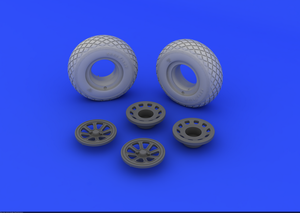 Eduard 632015 P-51 wheels 1/32 (Tamiya) – zdjęcie 3