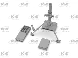 Mortier allemand ICM 35716 s.Gr.W.34 de la Seconde Guerre mondiale, échelle 1/35  – image 2